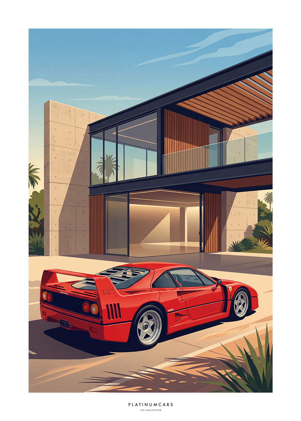 Poster Ferrari F40