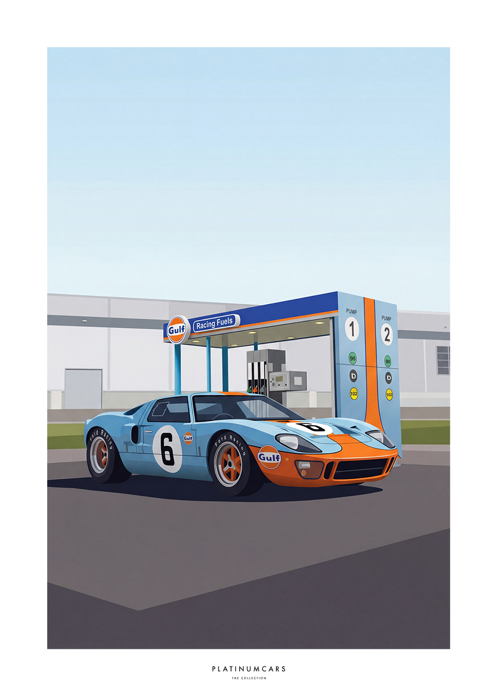 Poster Ford GT