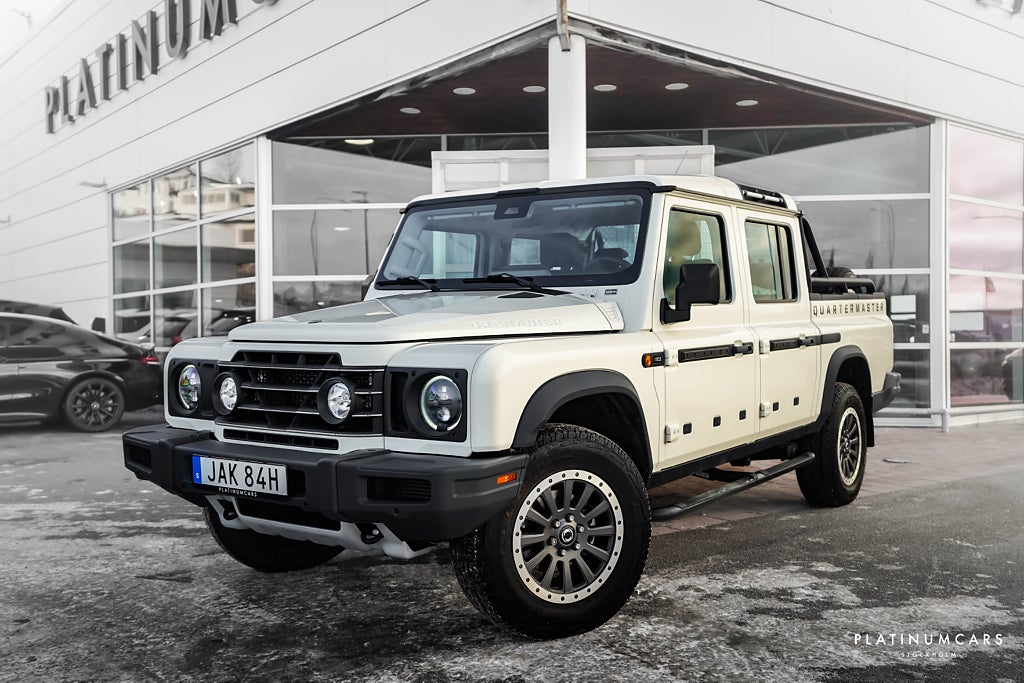 INEOS GRENADIER Quartermaster 3.0 4x4 286hk Pickup / LEASEBAR