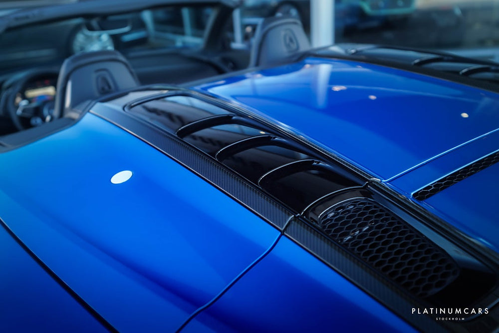 Audi R8 Spyder V10 Performance Q / Kolfiber / Quicksilver