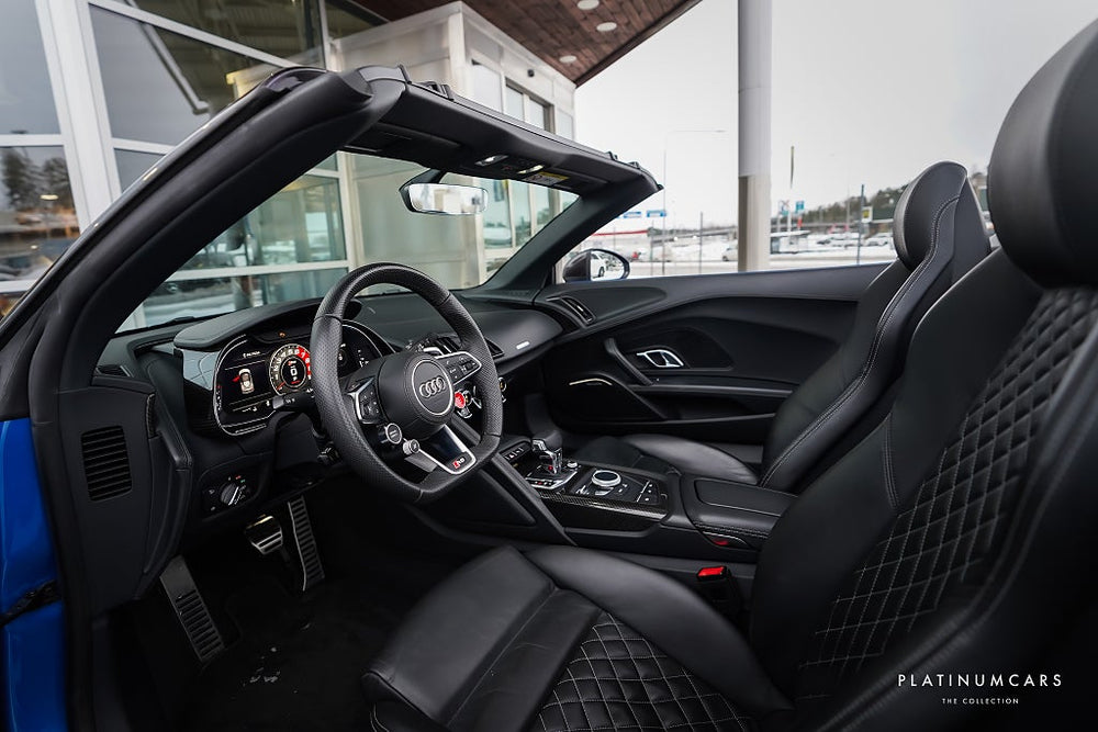 Audi R8 Spyder V10 Performance Q / Kolfiber / Quicksilver