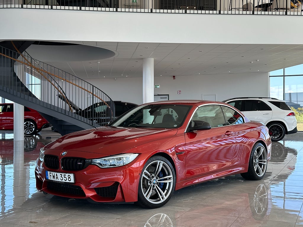BMW M4 Cabriolet 431hk / Akrapovic / H/K / M Drivers Package