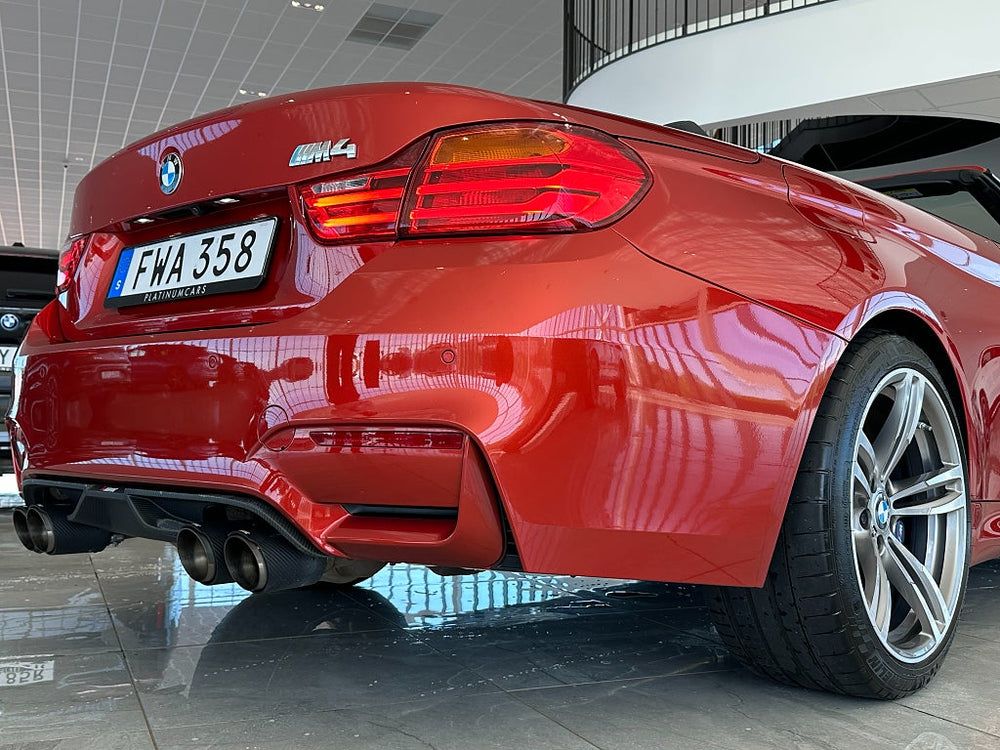 BMW M4 Cabriolet 431hk / Akrapovic / H/K / M Drivers Package