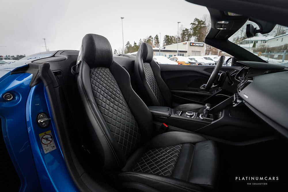 Audi R8 Spyder V10 Performance Q / Kolfiber / Quicksilver