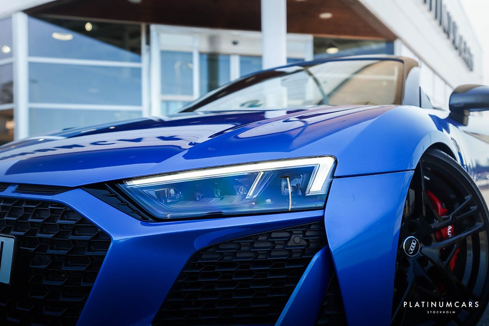 Audi R8 Spyder V10 Performance Q / Kolfiber / Quicksilver