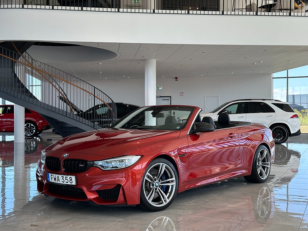 BMW M4 Cabriolet 431hk / Akrapovic / H/K / M Drivers Package